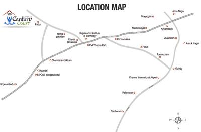 Project Image of 567.0 - 1244.0 Sq.ft 2 BHK Apartment for buy in Vijay Raja Century Court