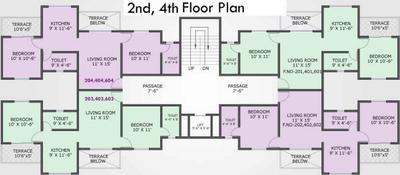 Project Image of 462.0 - 600.0 Sq.ft 1 BHK Apartment for buy in Shivtara Tara Mon Desire