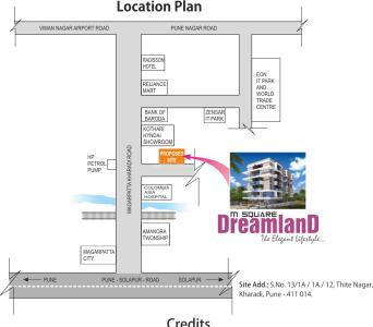 Project Image of 381.0 - 670.0 Sq.ft 1 BHK Apartment for buy in M Square Dreamland