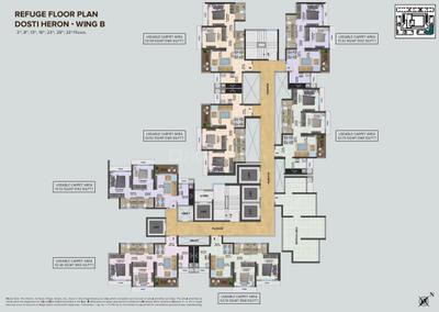 Project Image of 0.0 - 322.0 Sq.ft 1 BHK Apartment for buy in Dosti Nest