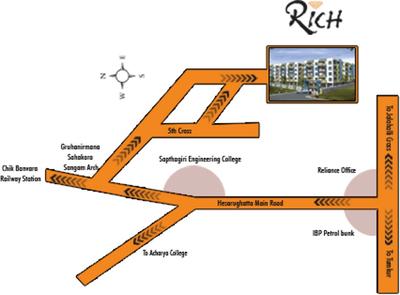 Project Image of 900.0 - 1614.0 Sq.ft 2 BHK Apartment for buy in Mahaveer Rich