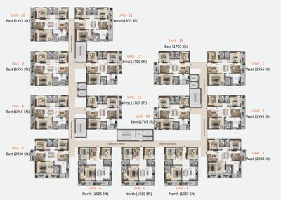 Project Image of 1365.0 - 2030.0 Sq.ft 2 BHK Apartment for buy in Vaishno Sapphire
