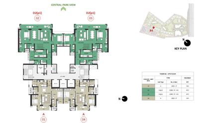 Project Image of 1301.0 - 2910.0 Sq.ft 2 BHK Apartment for buy in Mulberry At The Prestige City
