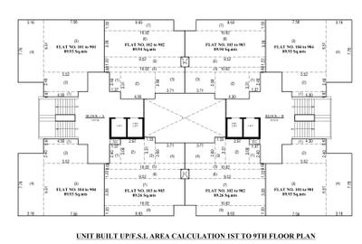 Project Image of 858.21 - 861.54 Sq.ft 3 BHK Apartment for buy in H Reva 80