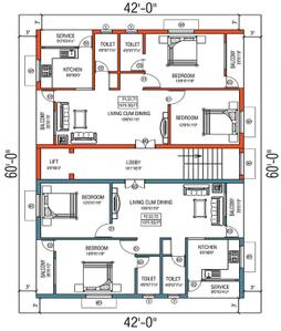 Project Image of 0.0 - 1075.0 Sq.ft 2 BHK Apartment for buy in Sri Sai Kribha