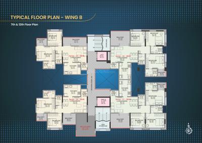 Project Image of 535.0 - 833.02 Sq.ft 2 BHK Apartment for buy in Millennium Amara