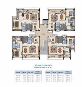 Project Image of 2391 Sq.ft 3 BHK Apartment / Flat for sale in Hennur for Rs. 29000000