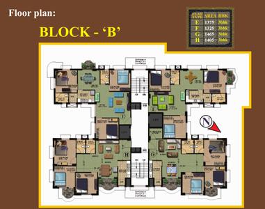 Project Image of 1350 Sq.ft 3 BHK Apartment / Flat for sale in Narendrapur for Rs. 7500000