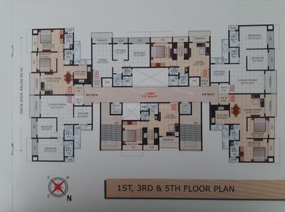 Project Image of 262.0 - 506.0 Sq.ft 1 BHK Apartment for buy in Bathija Arjun Residency