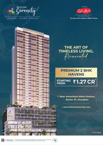 Project Image of 638.0 - 826.0 Sq.ft 2 BHK Apartment for buy in Gajra Bhoomi Serenity