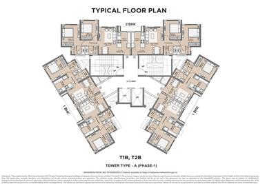 Project Image of 379.0 - 505.0 Sq.ft 1 BHK Apartment for buy in Sunteck Forest World