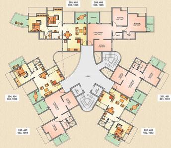 Project Image of 410.0 - 572.0 Sq.ft 1 BHK Apartment for buy in Ikon Four Avenues Wing C And D