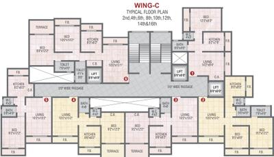 Project Image of 0.0 - 655.0 Sq.ft 2 BHK Apartment for buy in Gopal Krishna Krishna Nisarga