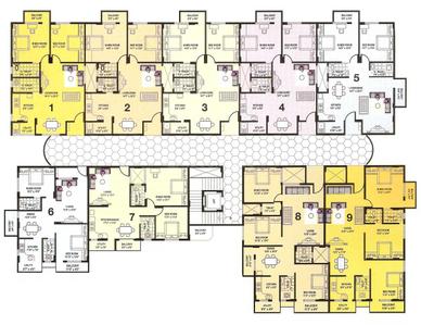 Project Image of 1120.0 - 1536.0 Sq.ft 2 BHK Apartment for buy in Nanda Glory