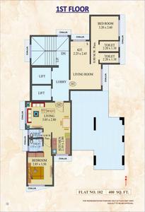 Project Image of 399.99 - 498.91 Sq.ft 1 BHK Apartment for buy in LMP Mahesh Bhavan CHSL