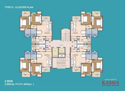 Project Image of 770.0 - 2015.0 Sq.ft 1 BHK Apartment for buy in Jaypee Greens Kassia