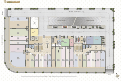 Project Image of 659.0 - 985.0 Sq.ft 2 BHK Apartment for buy in CH Pridestone