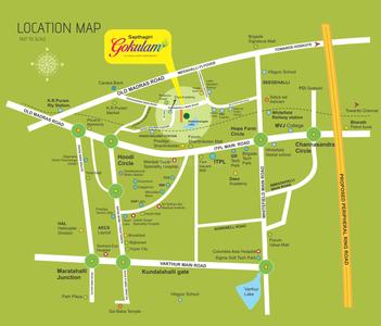 Project Image of 807.0 - 1104.11 Sq.ft 2 BHK Apartment for buy in Sapthagiri Gokulam