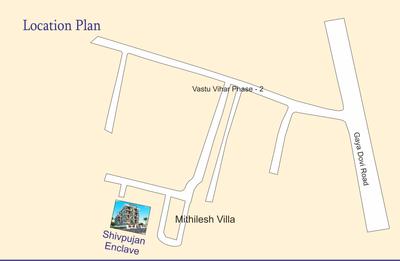 Satyasaroj Shivpujan Enclave Apartment Location Plan 1