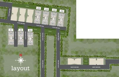 Shreenathji Akshar Green Tower A3 To A9 Layout Plan 1