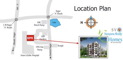 Project Image of 755.0 - 1005.0 Sq.ft 2 BHK Apartment for buy in SV Narayana Reddy Homes