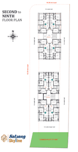 Project Image of 814.29 - 1263.57 Sq.ft 3 BHK Apartment for buy in Satsang Skyline