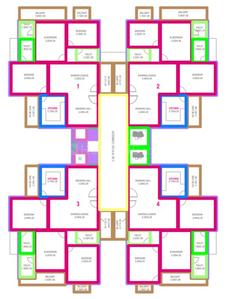 Project Image of 1307.0 - 1570.0 Sq.ft 3 BHK Apartment for buy in Starlight Titania Phase I