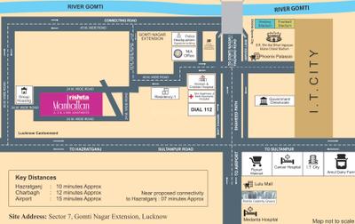 Project Image of 1765 Sq.ft 3 BHK Apartment / Flat for sale in Arjunganj for Rs. 12000000