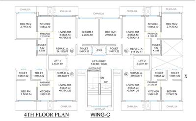 Project Image of 356.0 - 634.0 Sq.ft 1 BHK Apartment for buy in Asmi Legend