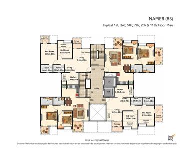 Project Image of 499.0 - 997.0 Sq.ft 2 BHK Apartment for buy in Nyati Evara I