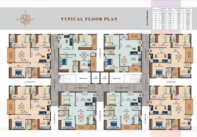 Project Image of 1251.0 - 1602.0 Sq.ft 2 BHK Apartment for buy in Prem Shree Prasasthee