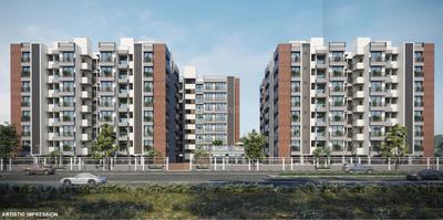 Project Image of 587.49 - 668.55 Sq.ft 2 BHK Apartment for buy in Pushkar Gold