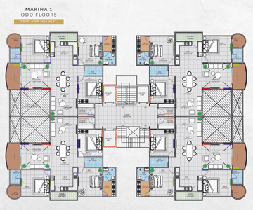 Project Image of 1635.0 - 5507.0 Sq.ft 3 BHK Apartment for buy in Cliffton Palladium