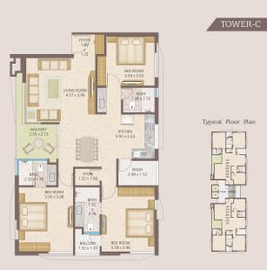 Project Image of 94.81 - 1431.38 Sq.ft 3 BHK Apartment for buy in Shivam Eshanti Elegance Phase 2