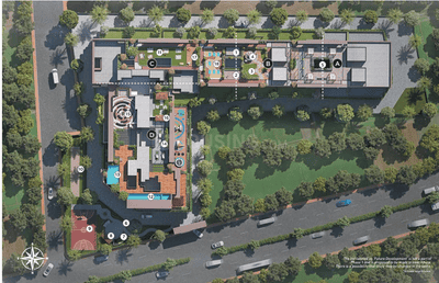 Project Image of 710.0 - 1412.0 Sq.ft 2 BHK Apartment for buy in Aura Water Phase II