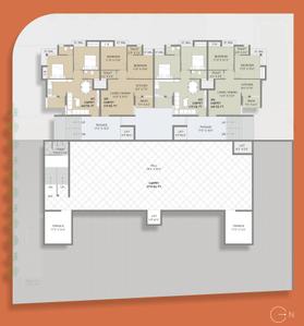 Project Image of 615.0 - 640.0 Sq.ft 2 BHK Apartment for buy in Shree Silver Space Phase 2