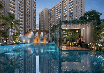 Project Image of 679.53 - 1041.41 Sq.ft 2 BHK Apartment for buy in Basil Maximus Wing H