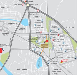 Project Image of 1456 Sq.ft 3 BHK Apartment / Flat for sale in Panvel for Rs. 14000000