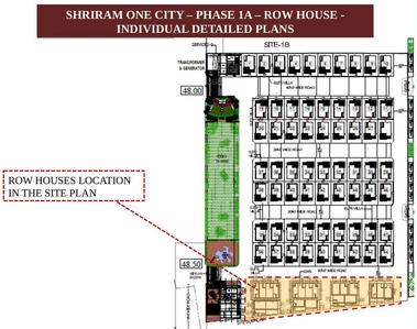 Project Image of 682.0 - 824.0 Sq.ft 1 BHK Villa for buy in Shriram Santrupthi Independent Villas