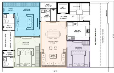 Project Image of 1800.0 - 2000.0 Sq.ft 3 BHK Builder Floor for buy in MRS Ultra Luxury Independent Floors