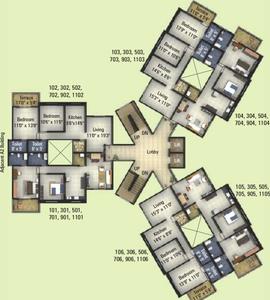 Project Image of 800 Sq.ft 2 BHK Apartment / Flat for sale in Kondhwa Budruk for Rs. 5500000