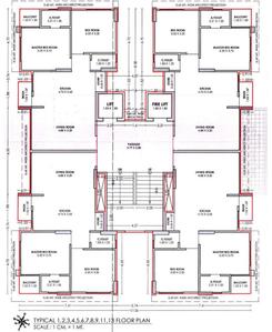Project Image of 664.56 - 885.12 Sq.ft 2 BHK Apartment for buy in Madhav Sky Homes