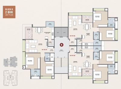 Project Image of 721.07 - 931.29 Sq.ft 2 BHK Apartment for buy in Saral Revanta