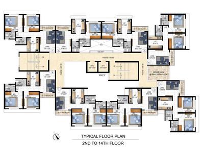 Project Image of 732 Sq.ft 2 BHK Apartment / Flat for sale in Dombivli East for Rs. 5120000