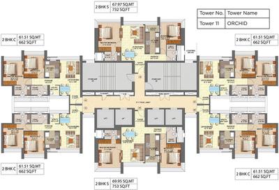 Project Image of 825 Sq.ft 1.5 BHK Apartment / Flat for sale in Kanjurmarg West for Rs. 15800000