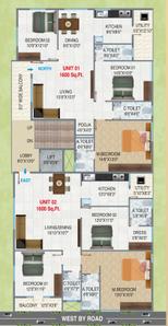 Project Image of 0.0 - 1600.0 Sq.ft 3 BHK Apartment for buy in Akul Elite
