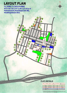 Project Image of 1393.5 - 4358.63 Sq.ft Residential Plot Plot for buy in DR Jagananna Smart Township Palavalasa Vmrda
