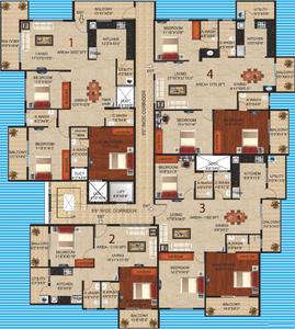 Project Image of 629.0 - 1191.0 Sq.ft 2 BHK Apartment for buy in Peace Sapphire