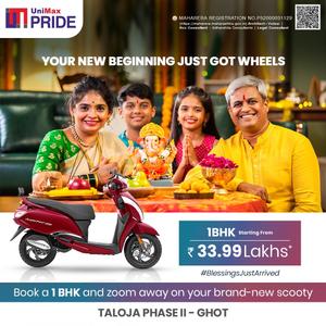 Project Image of 221.0 - 650.0 Sq.ft 1 RK Apartment for buy in Uni Max Pride