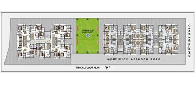 Project Image of 519.68 - 863.37 Sq.ft 2 BHK Apartment for buy in Dhanvantari Jhalak Skyview